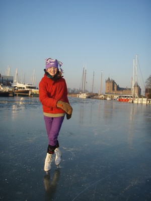 Layla, harbor of Muiden, jan. 2009